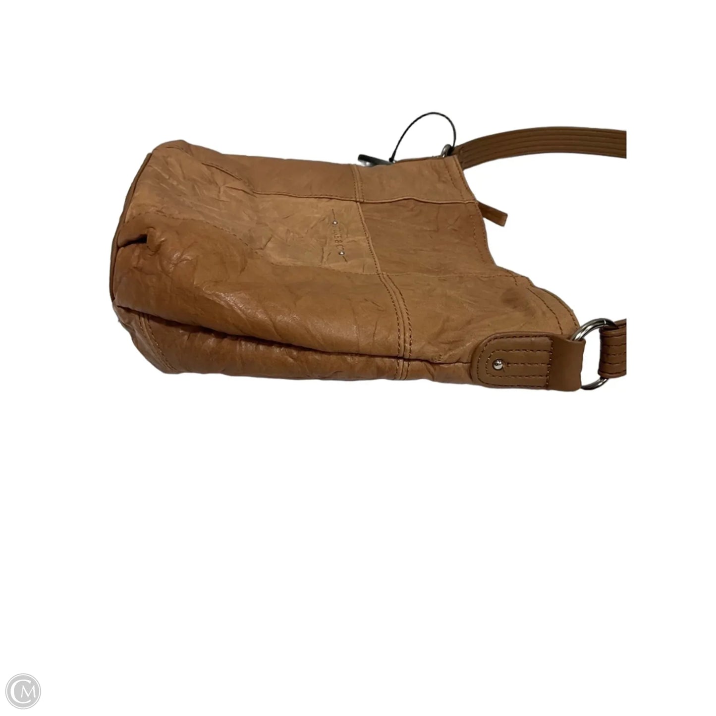 Handbag Leather By Stone Mountain, Size: Small