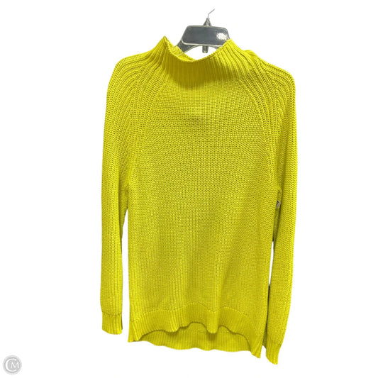 Sweater By Style And Company In Yellow, Size: L
