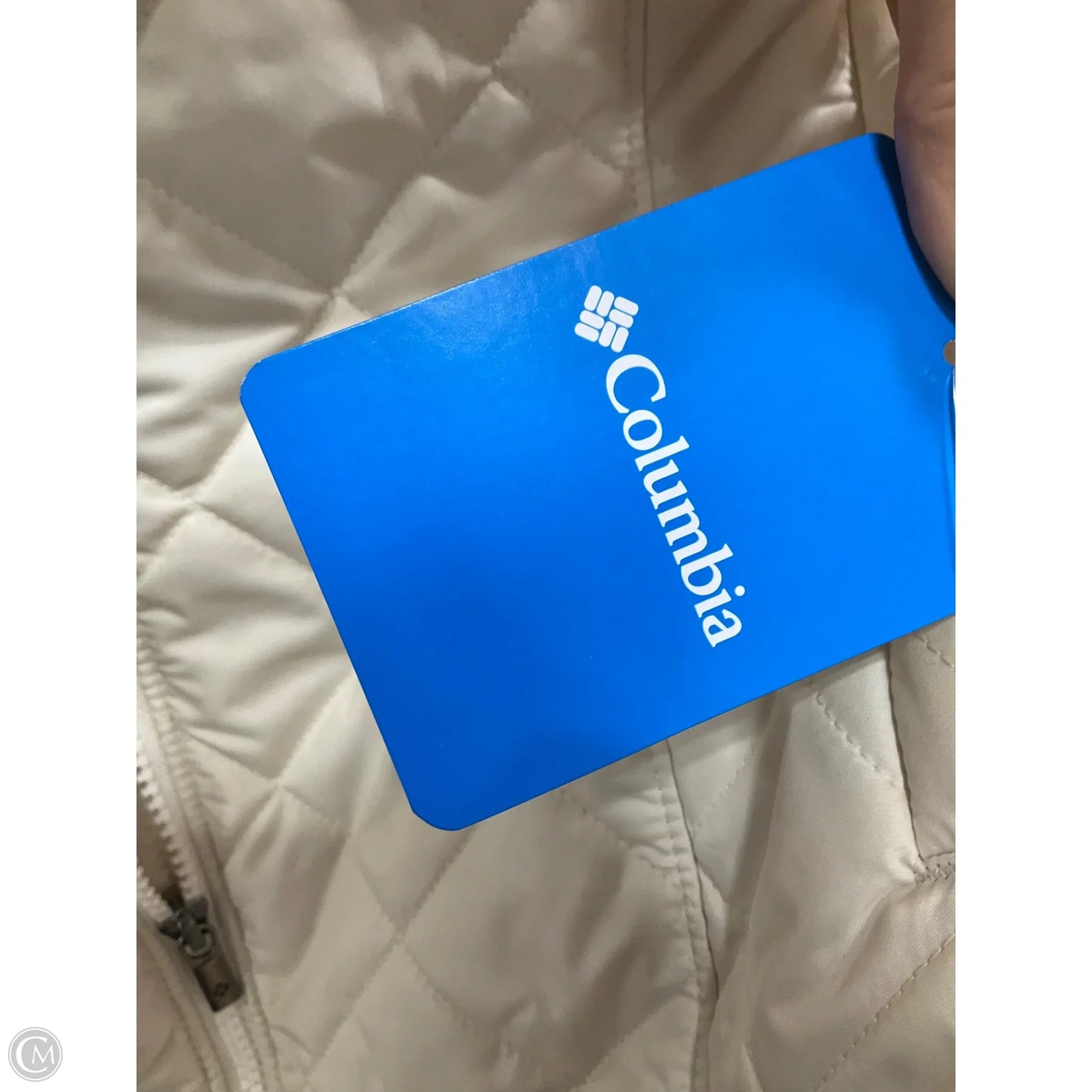 Vest Puffer & Quilted By Columbia In Cream, Size: L