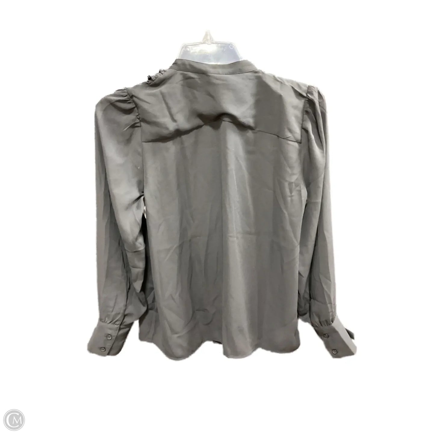 Top Long Sleeve By Ann Taylor In Black, Size: S