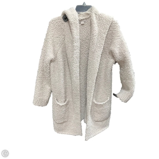 Sweater Cardigan By Barefoot Dreams In Beige, Size: Xl