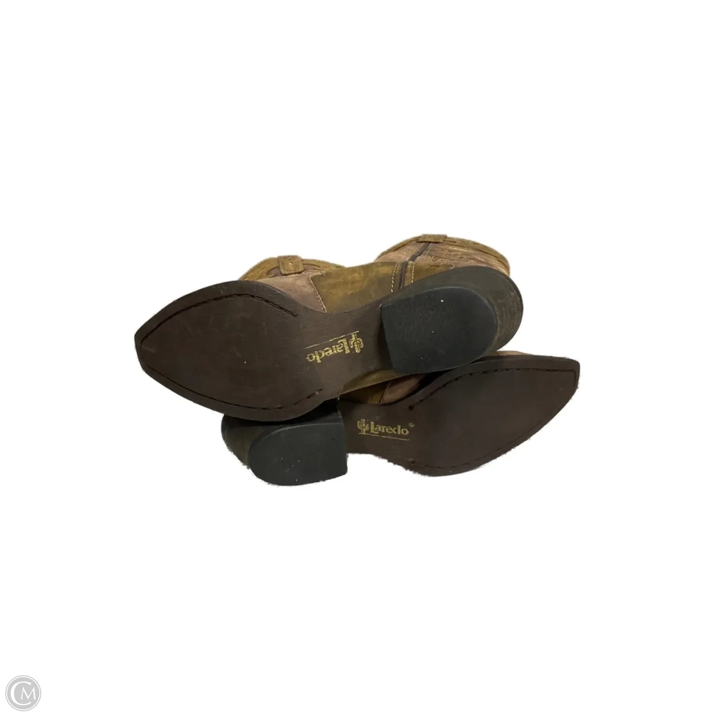 Boots Western By Laredo In Brown & Cream, Size: 6