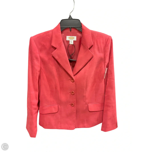 Blazer By Talbots In Pink, Size: 8