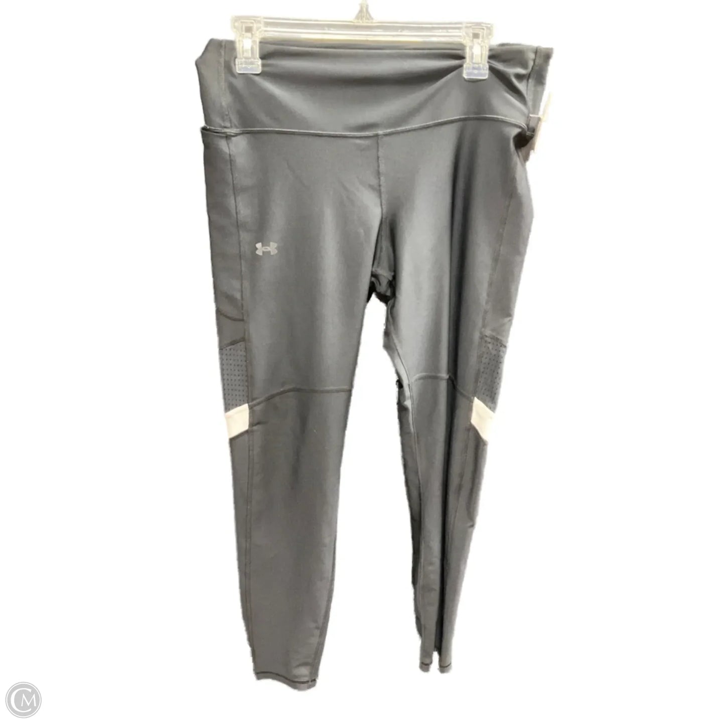 Athletic Leggings By Under Armour In Black, Size: Xl
