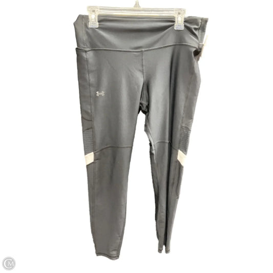 Athletic Leggings By Under Armour In Black, Size: Xl