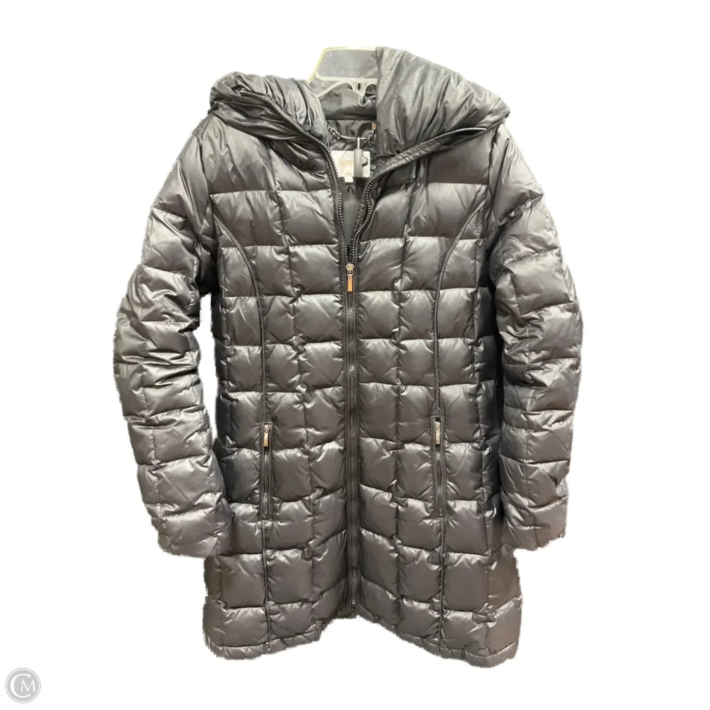 Coat Puffer & Quilted By Laundry In Black, Size: L