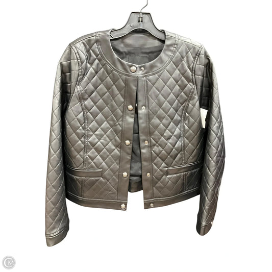 Jacket Puffer & Quilted By Talbots In Black, Size: S
