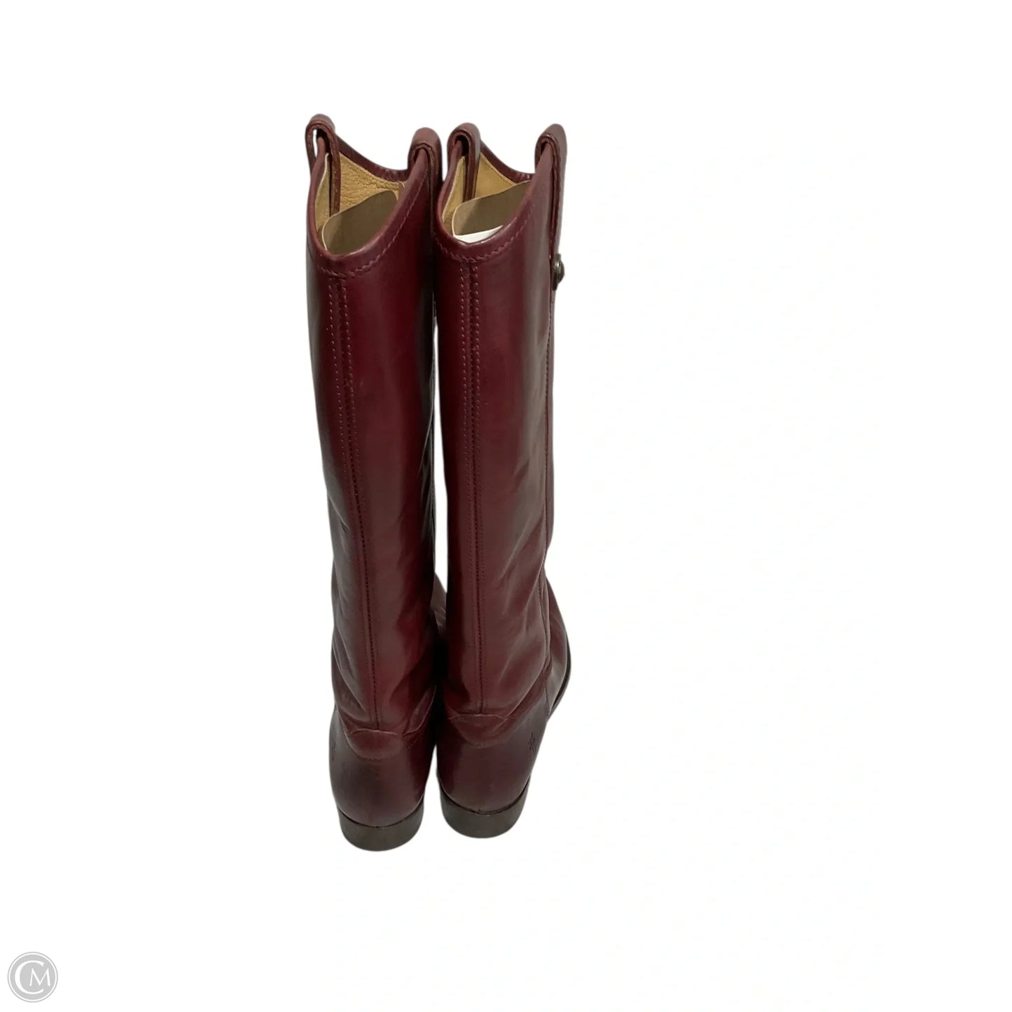 Boots Designer By Frye In Red, Size: 7