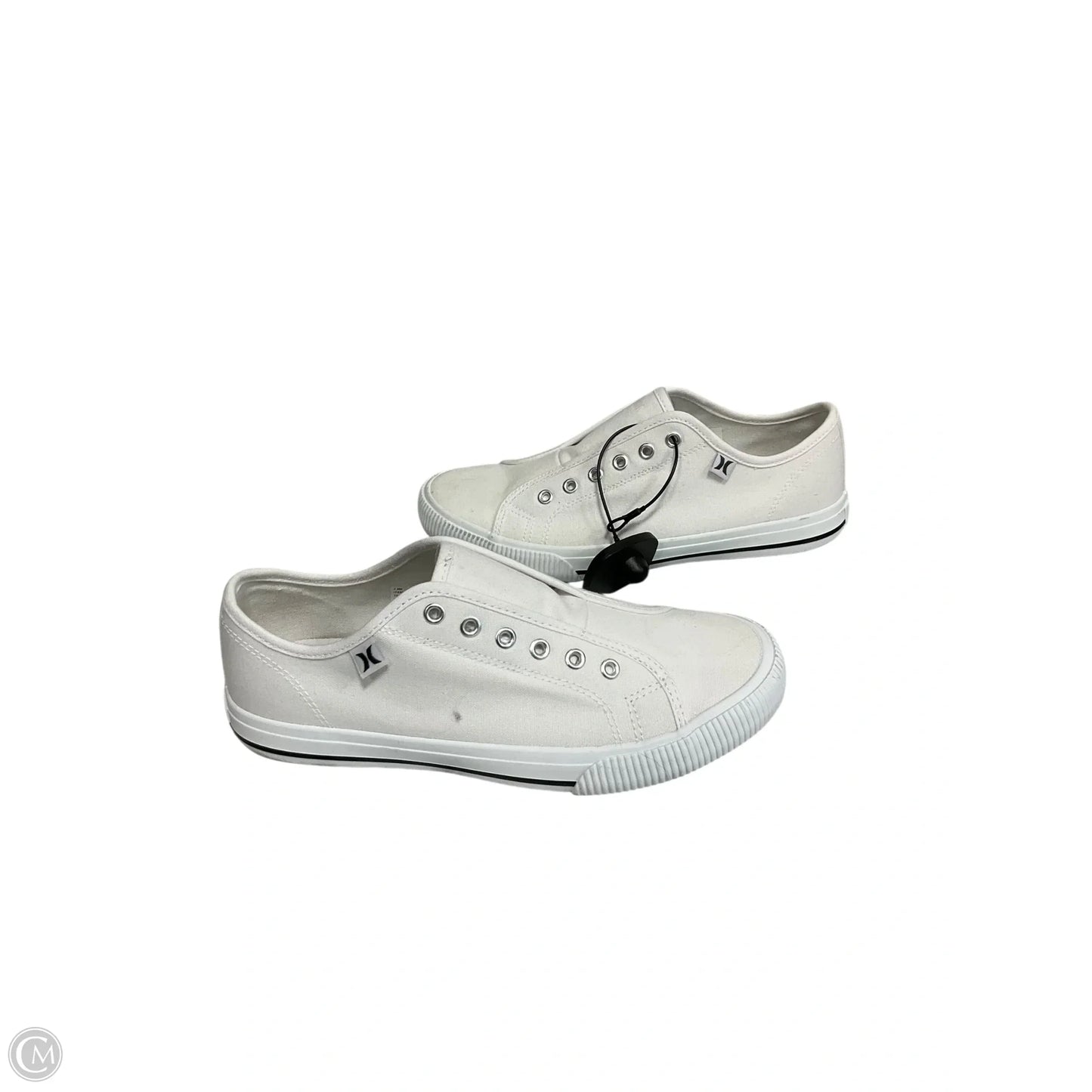 Shoes Athletic By Hurley In White, Size: 7.5