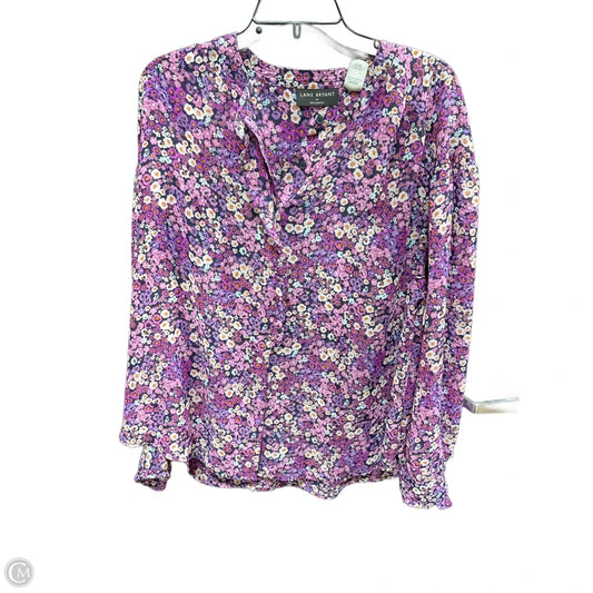 Top Long Sleeve By Lane Bryant In Floral Print, Size: 20