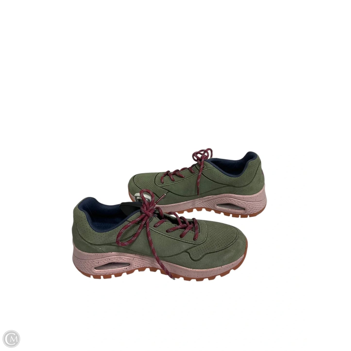 Shoes Athletic By Skechers In Green, Size: 8