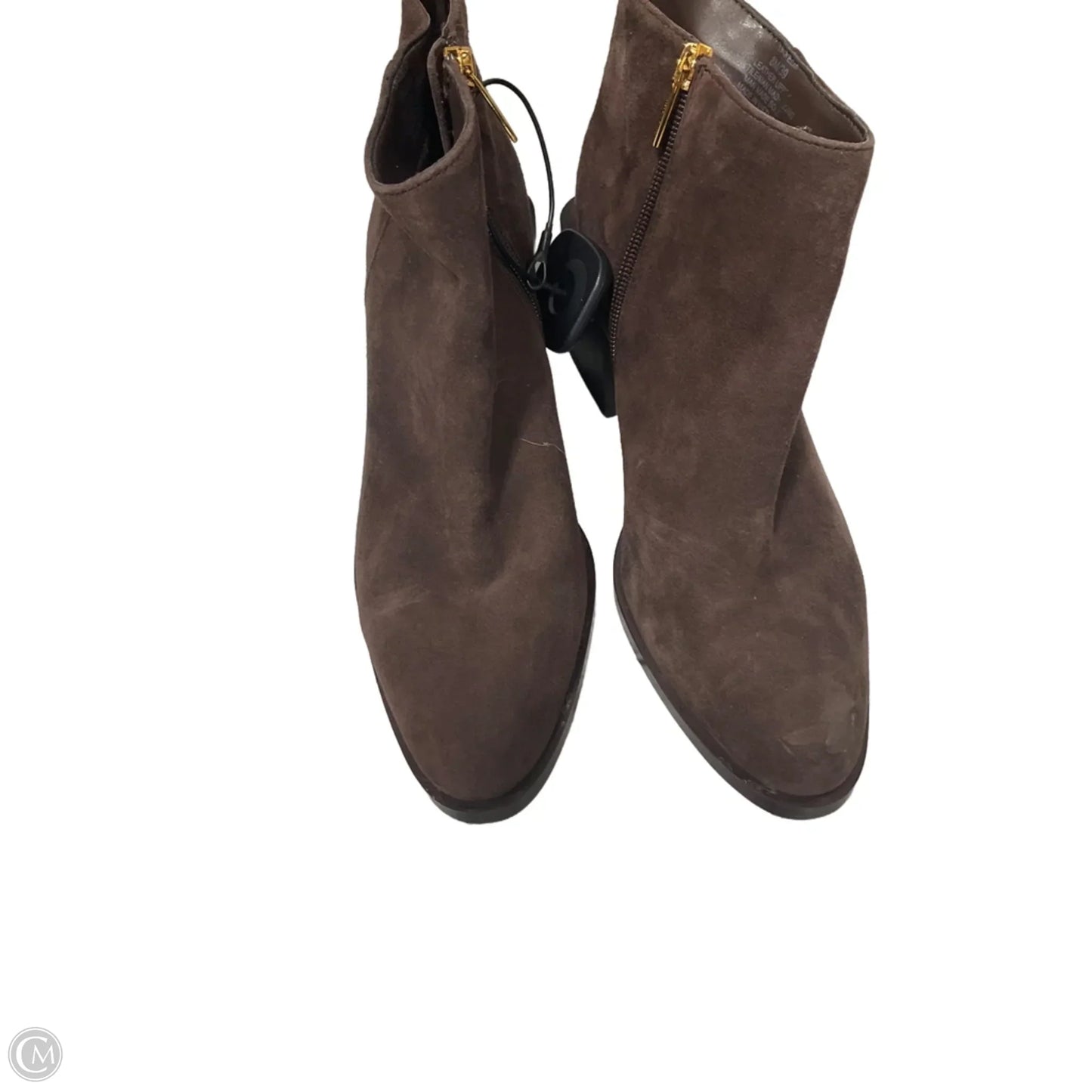 Boots Ankle Heels By Vince Camuto In Brown, Size: 8