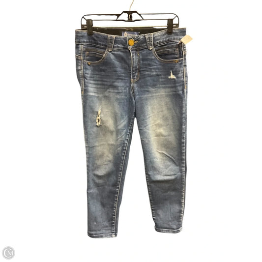 Jeans Cropped By Democracy In Blue, Size: 10