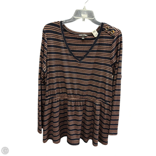 Top Long Sleeve By Lane Bryant In Striped Pattern, Size: 14