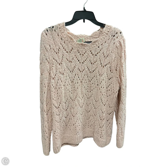 Sweater By Lane Bryant In Pink, Size: 18
