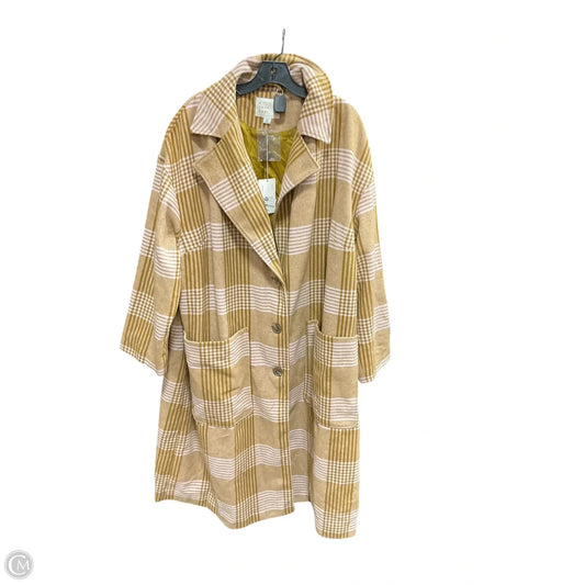Jacket Other By A New Day In Plaid Pattern, Size: 3x