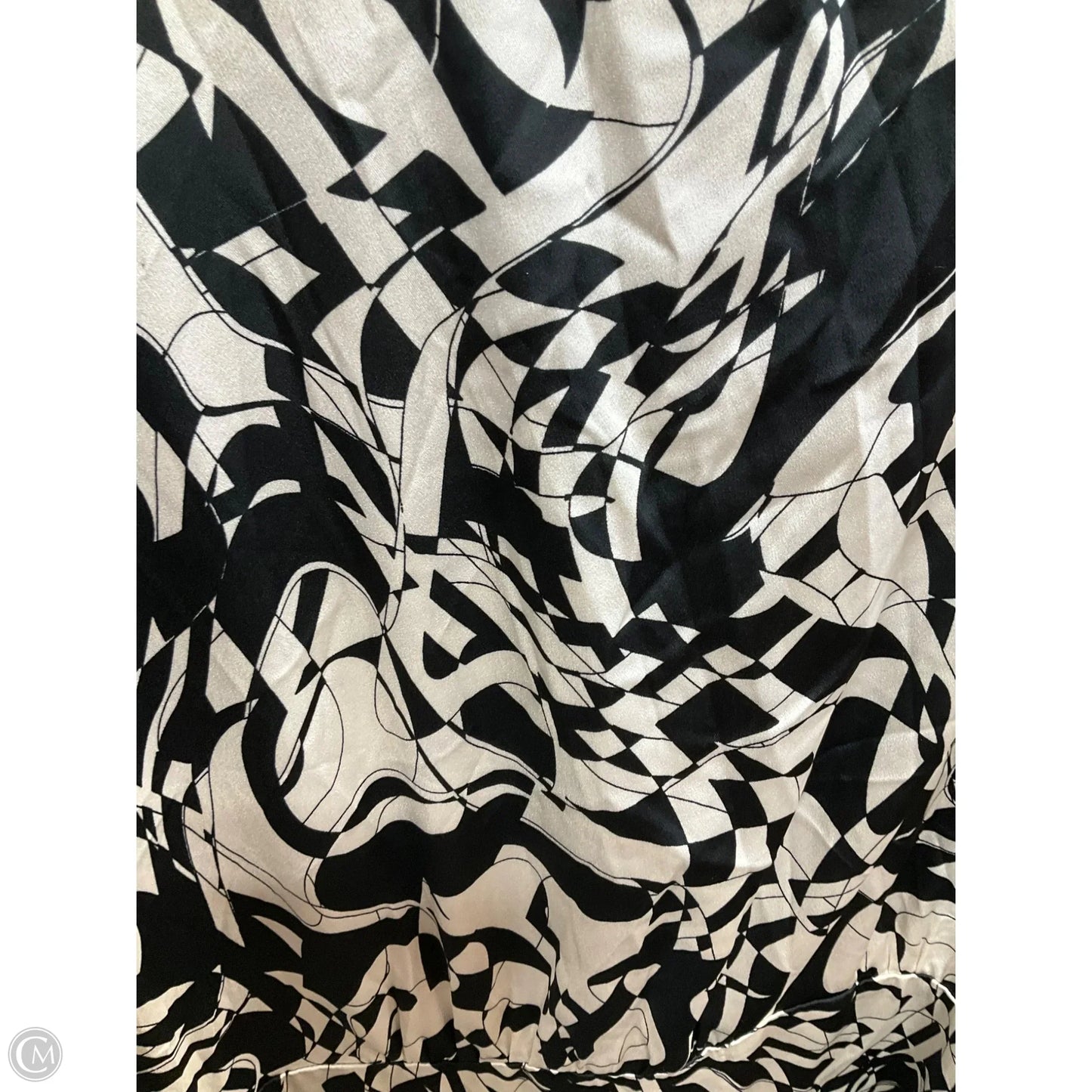 Dress Casual Midi By Future Collective In Black & White, Size: 3x