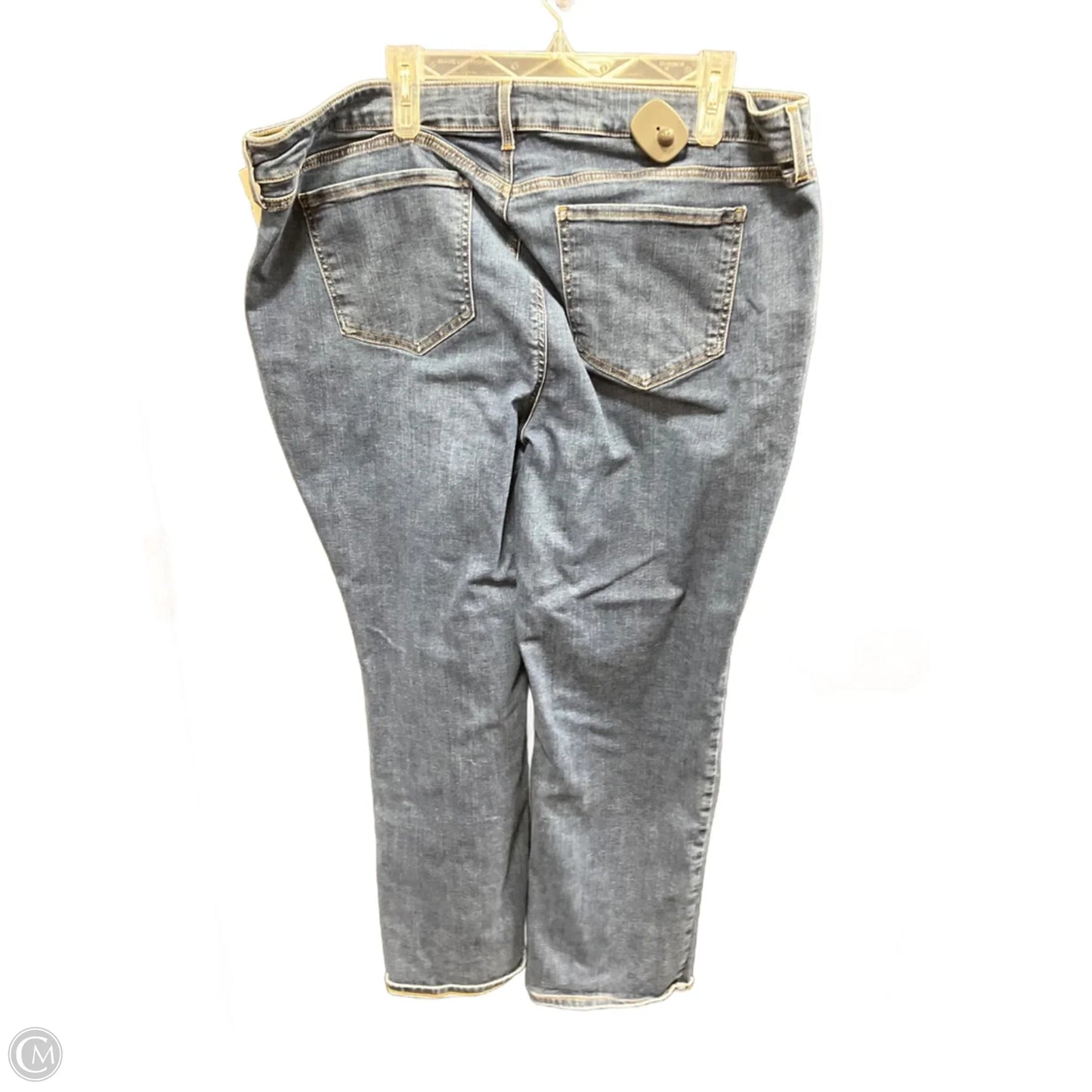 Jeans Boot Cut By Not Your Daughters Jeans In Blue Denim, Size: 22