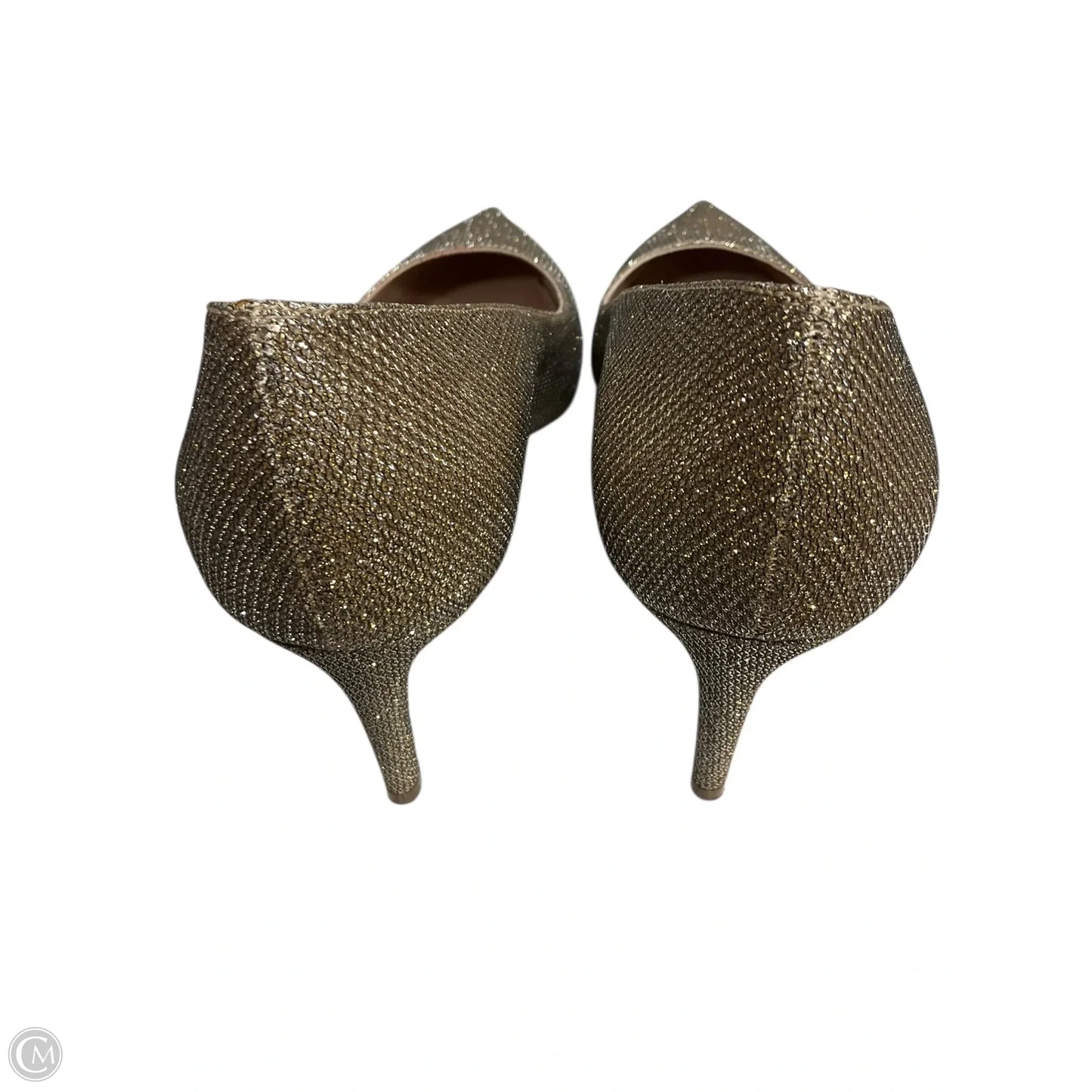 Shoes Designer By Stuart Weitzman In Gold, Size: 7