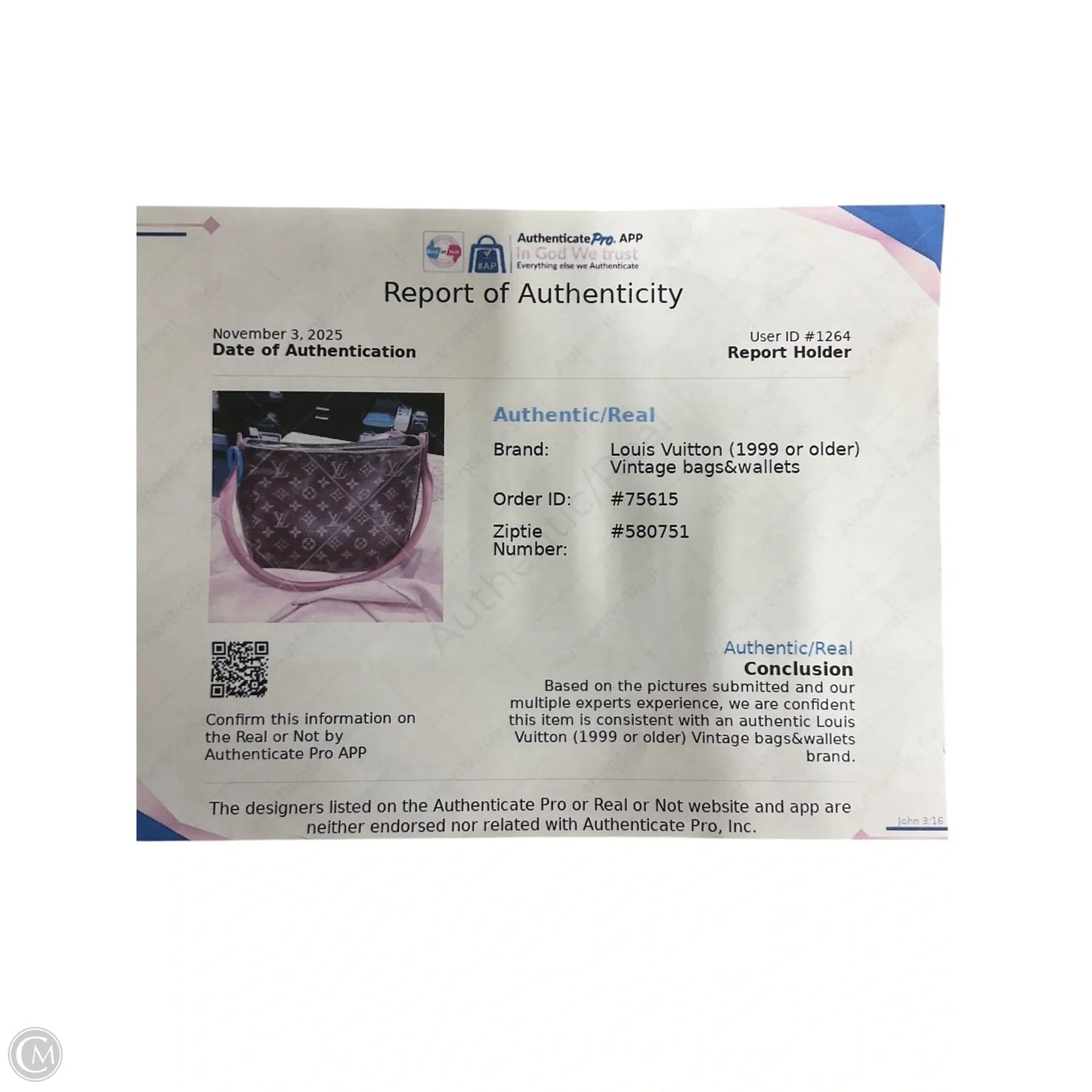 Handbag Luxury Designer By Louis Vuitton, Size: Medium