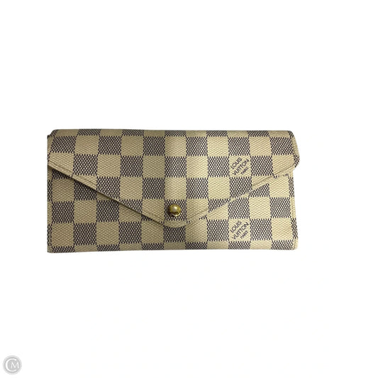 Wallet Luxury Designer By Louis Vuitton, Size: Large