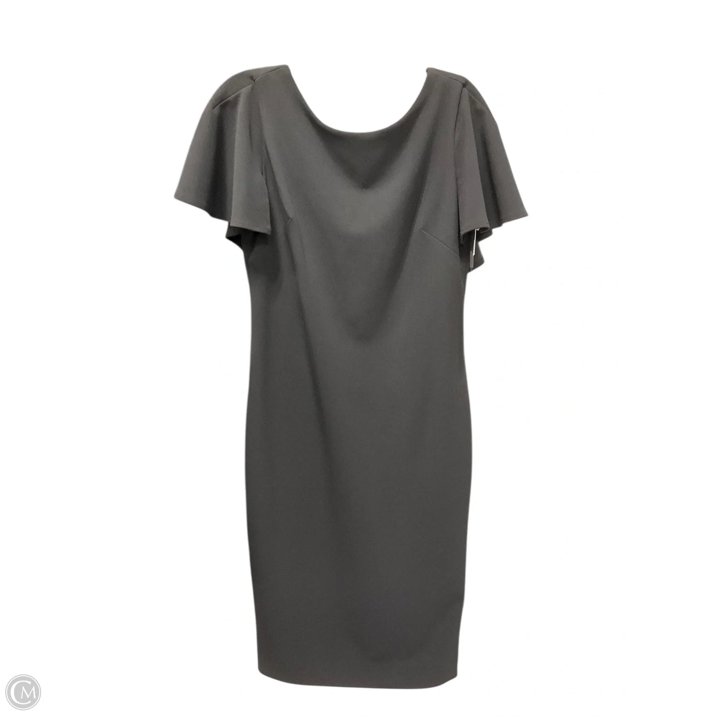 Dress Casual Midi By Calvin Klein In Black, Size: 6