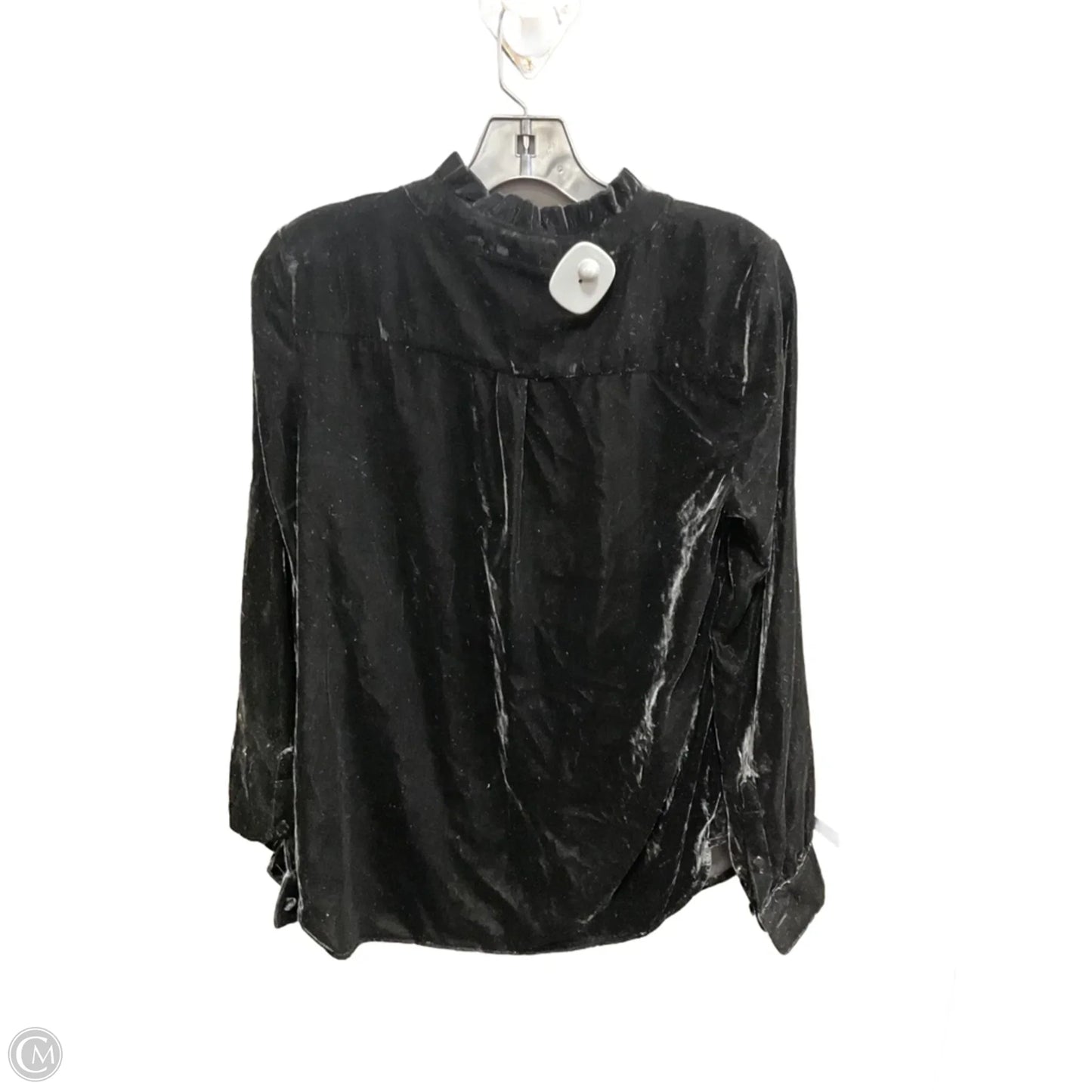Top Long Sleeve By Talbots In Black, Size: M