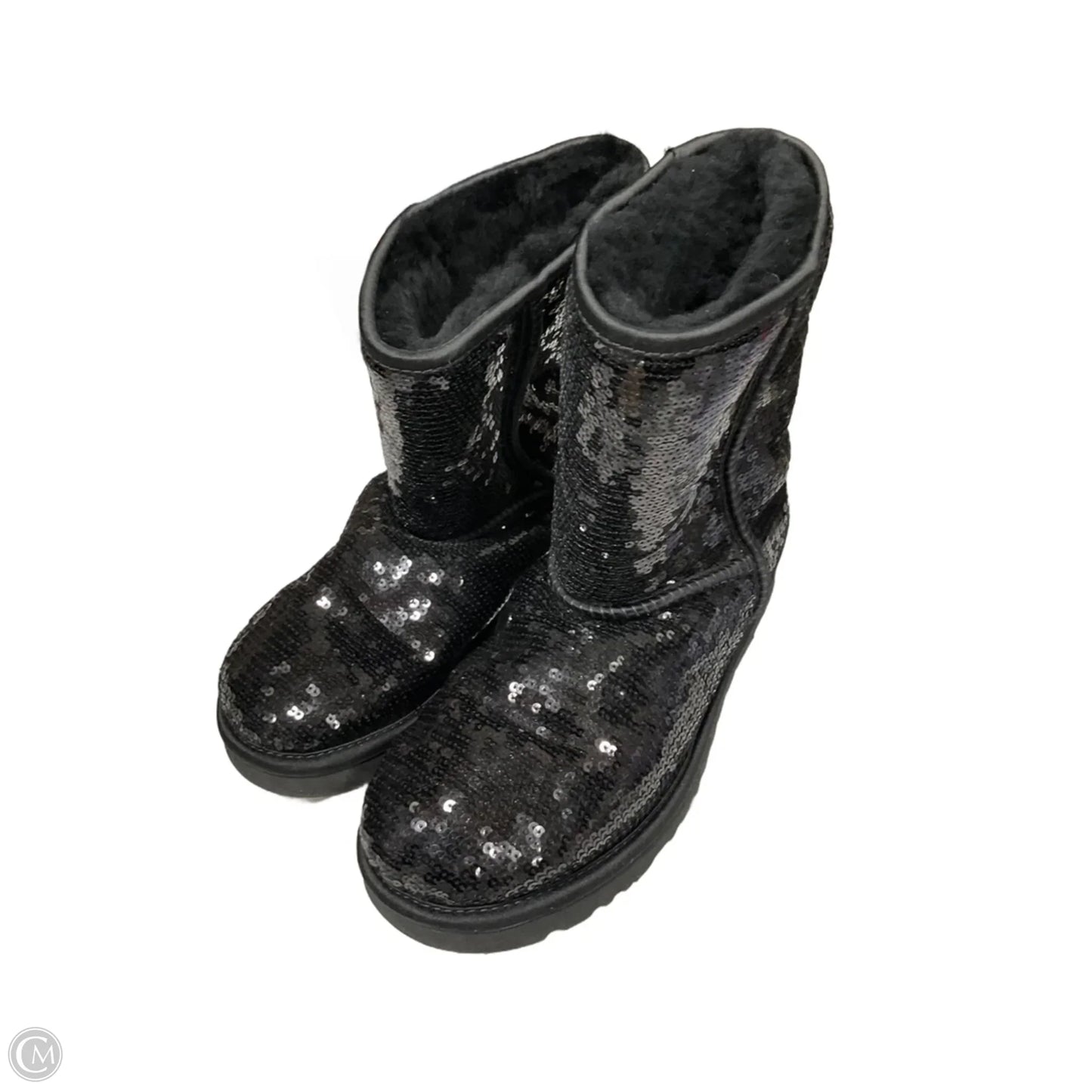 Boots Designer By Ugg In Black, Size: 9