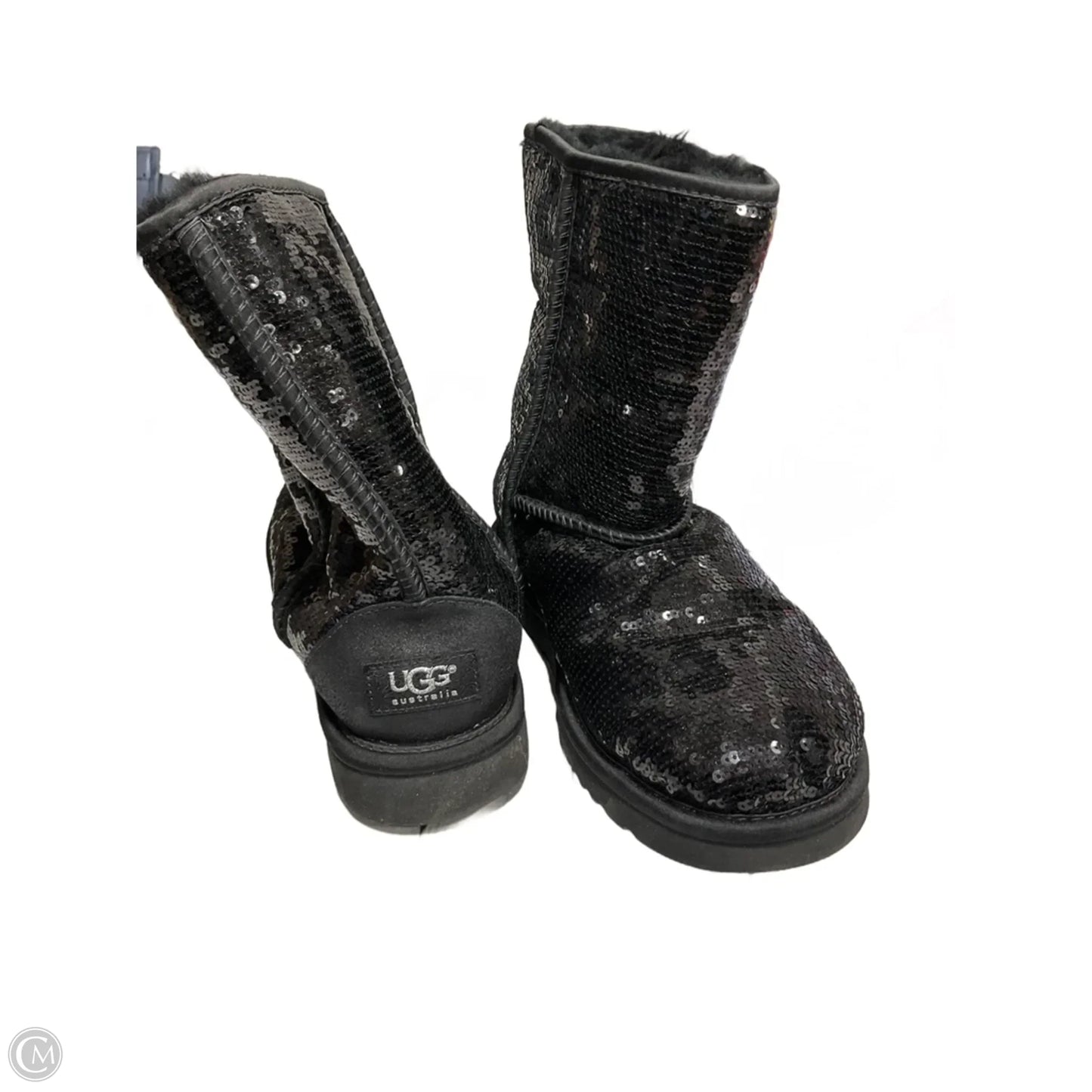 Boots Designer By Ugg In Black, Size: 9