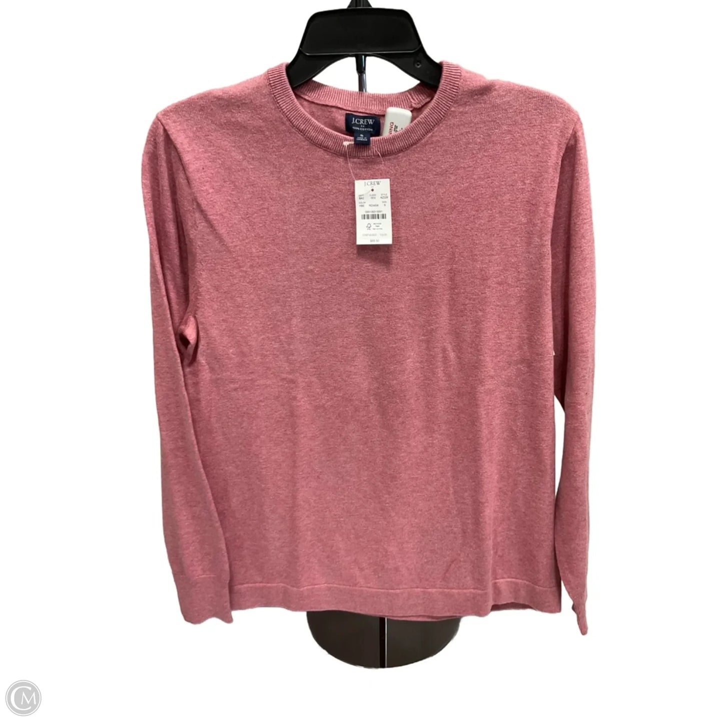 Top Long Sleeve By J. Crew In Pink, Size: S
