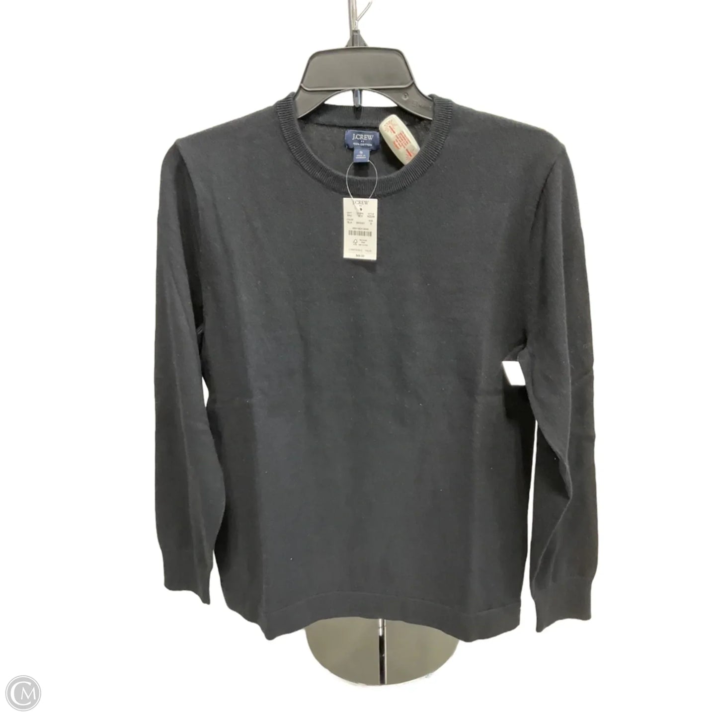 Top Long Sleeve By J. Crew In Black, Size: S