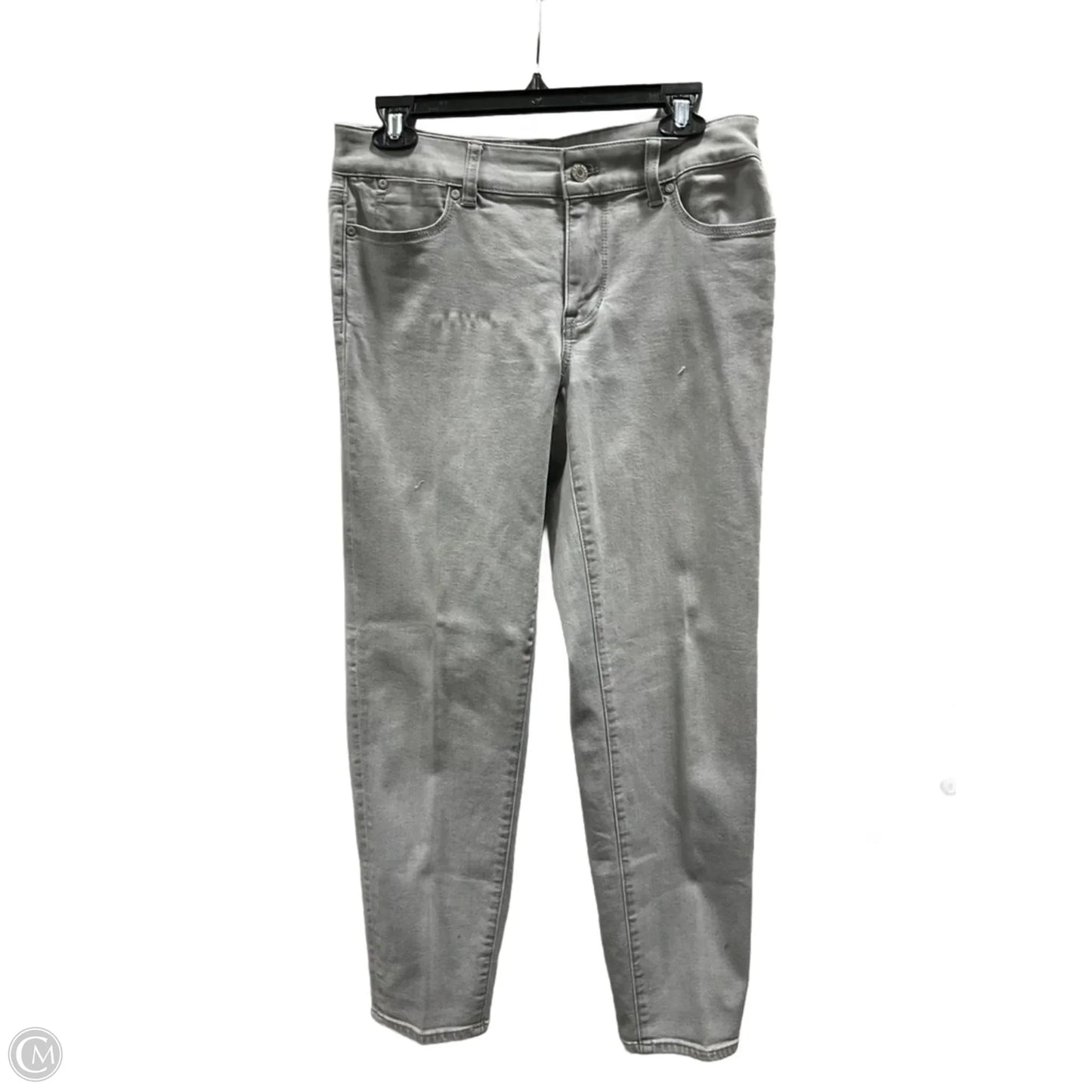 Jeans Boyfriend By Talbots In Grey, Size: 4