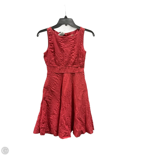 Dress Casual Midi By J. Crew In Red, Size: 2