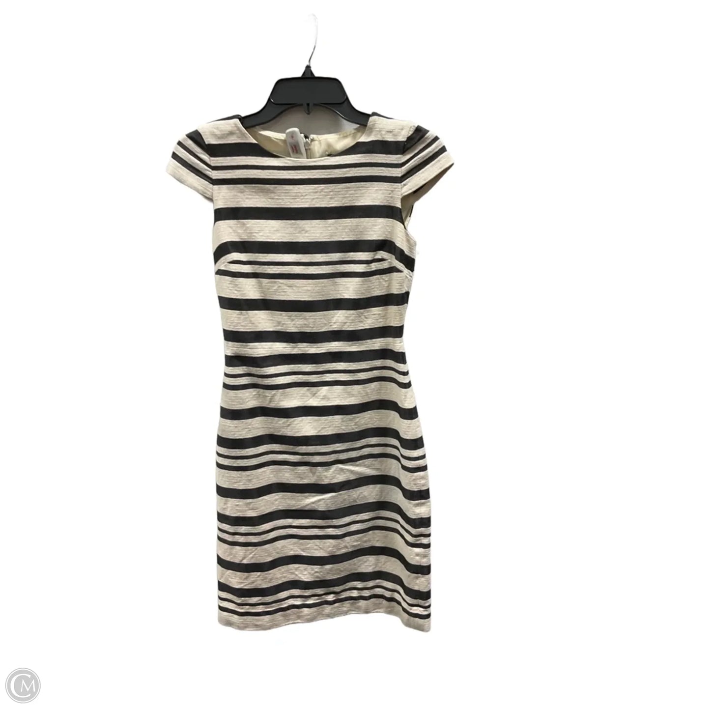 Dress Casual Midi By J. Crew In Striped Pattern, Size: 0