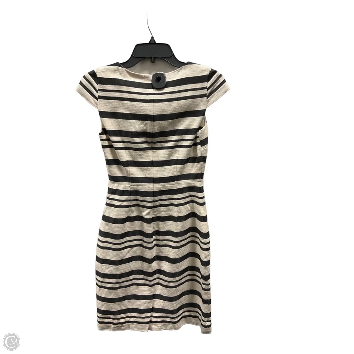 Dress Casual Midi By J. Crew In Striped Pattern, Size: 0