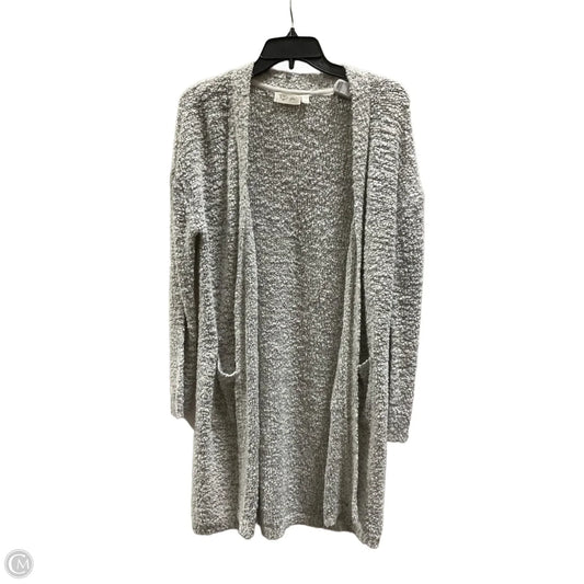 Sweater Cardigan By Rd Style In Black & White, Size: L
