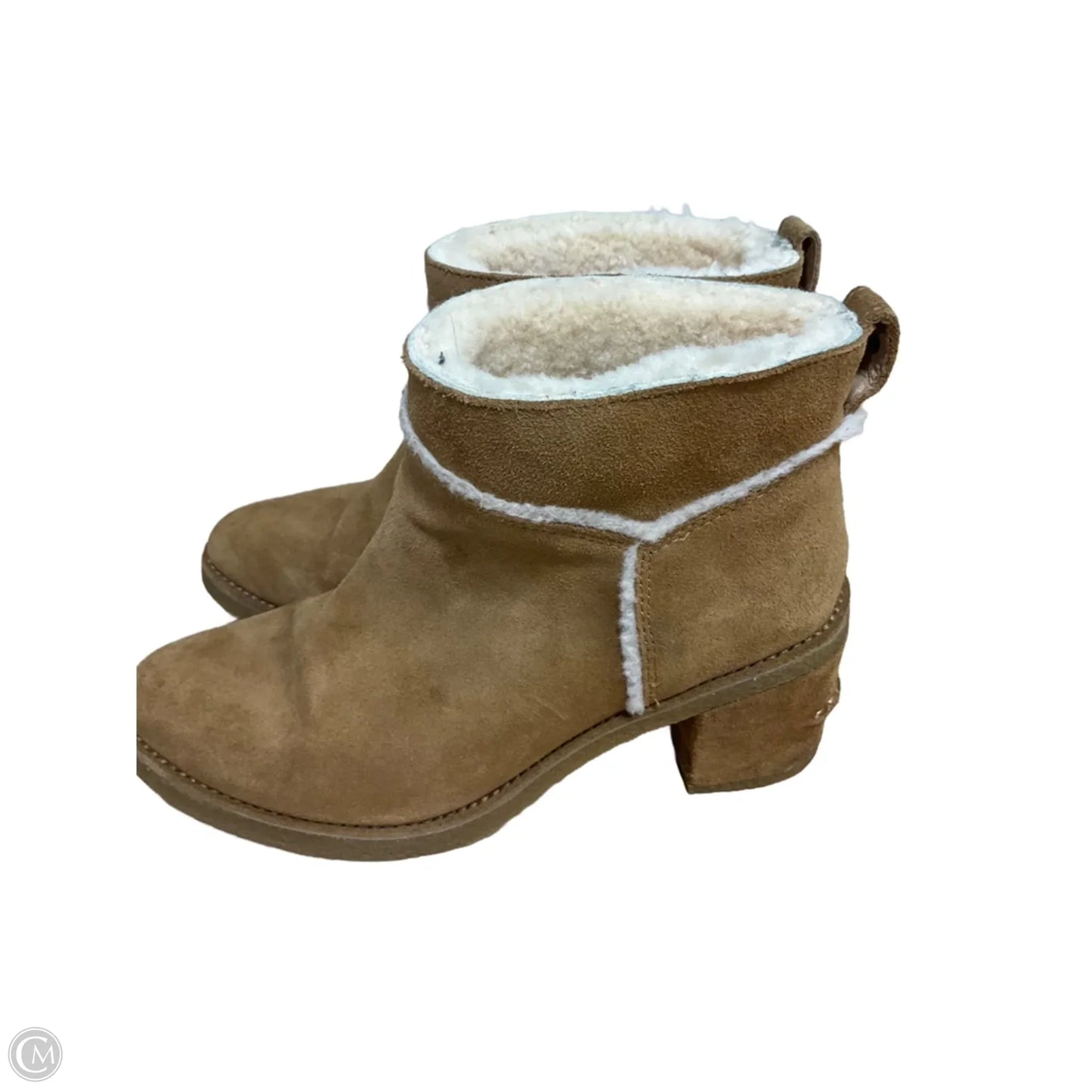 Boots Designer By Ugg In Tan, Size: 8.5