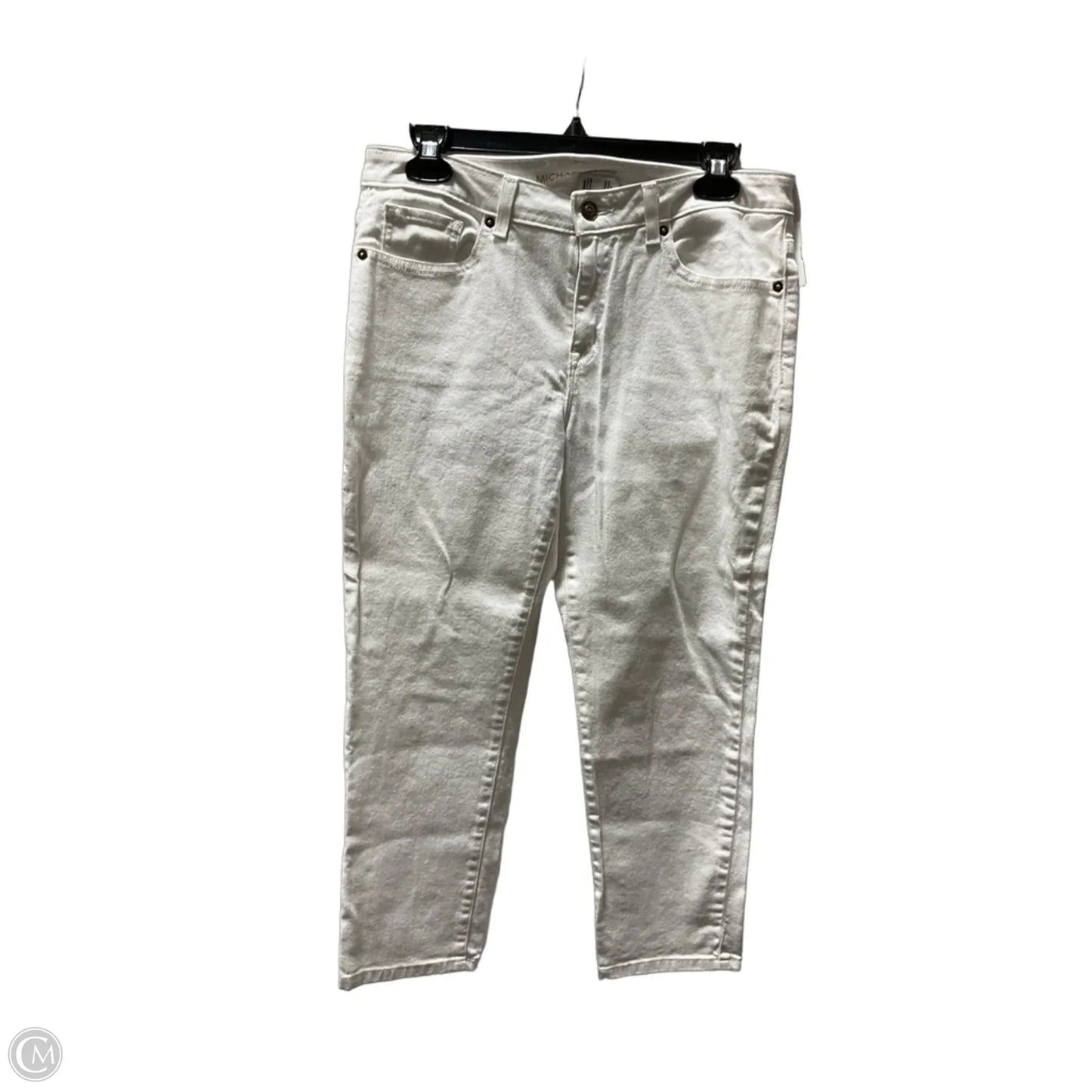 Jeans Designer By Michael Kors In Cream, Size: 6