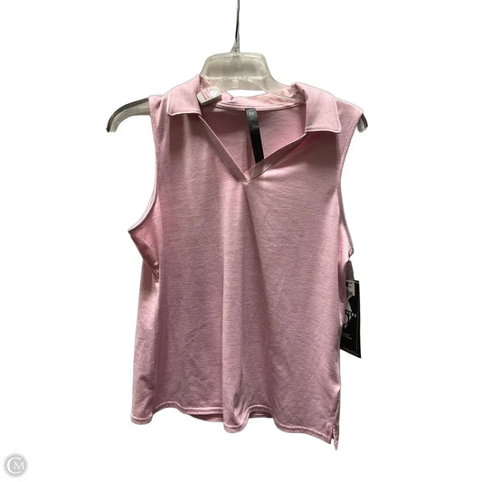 Athletic Tank Top By Skechers In Pink, Size: M