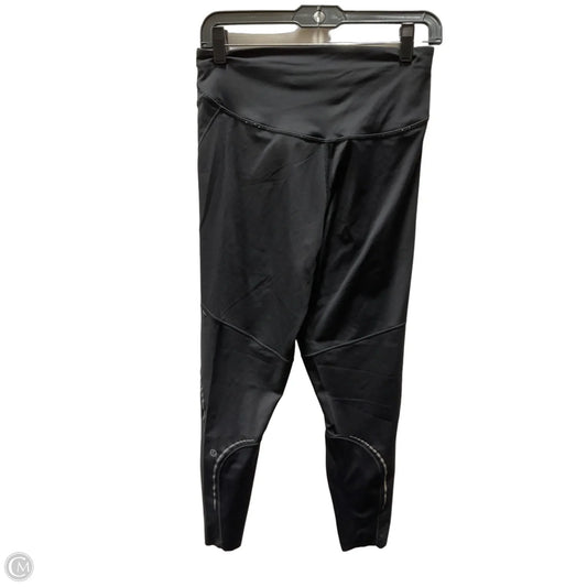 Athletic Leggings By Lululemon In Black, Size: 8