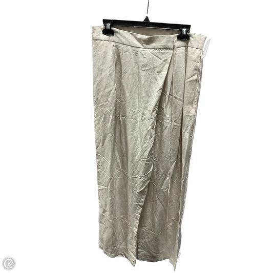 Pants Wide Leg By Asos In Beige, Size: 10