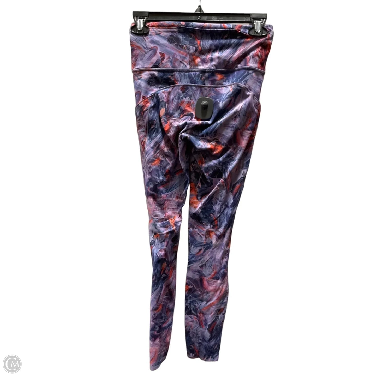 Athletic Leggings By Lululemon In Blue & Orange, Size: 4