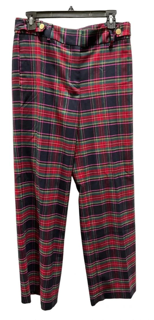 Pants Dress By Talbots In Plaid Pattern, Size: 6