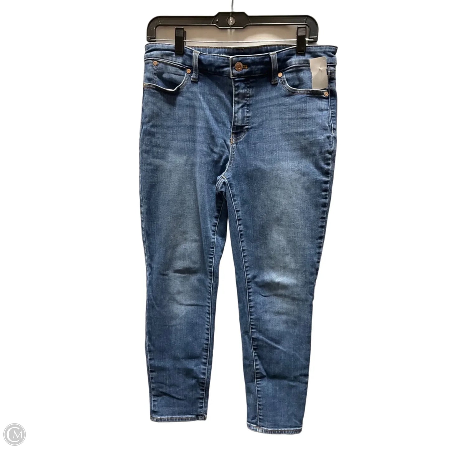 Jeans Straight By Talbots In Blue, Size: 10