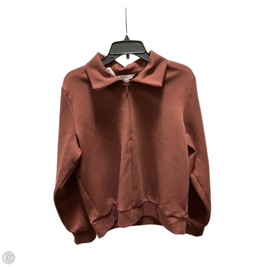 Athletic Sweatshirt Collar By Athleta In Red, Size: M