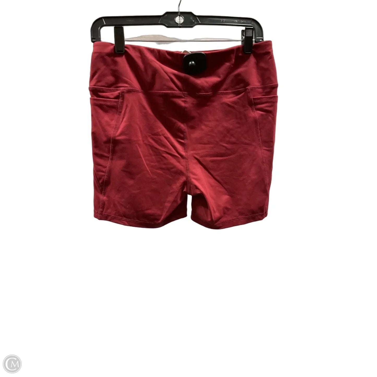 Athletic Shorts By Athletic Works In Red, Size: L