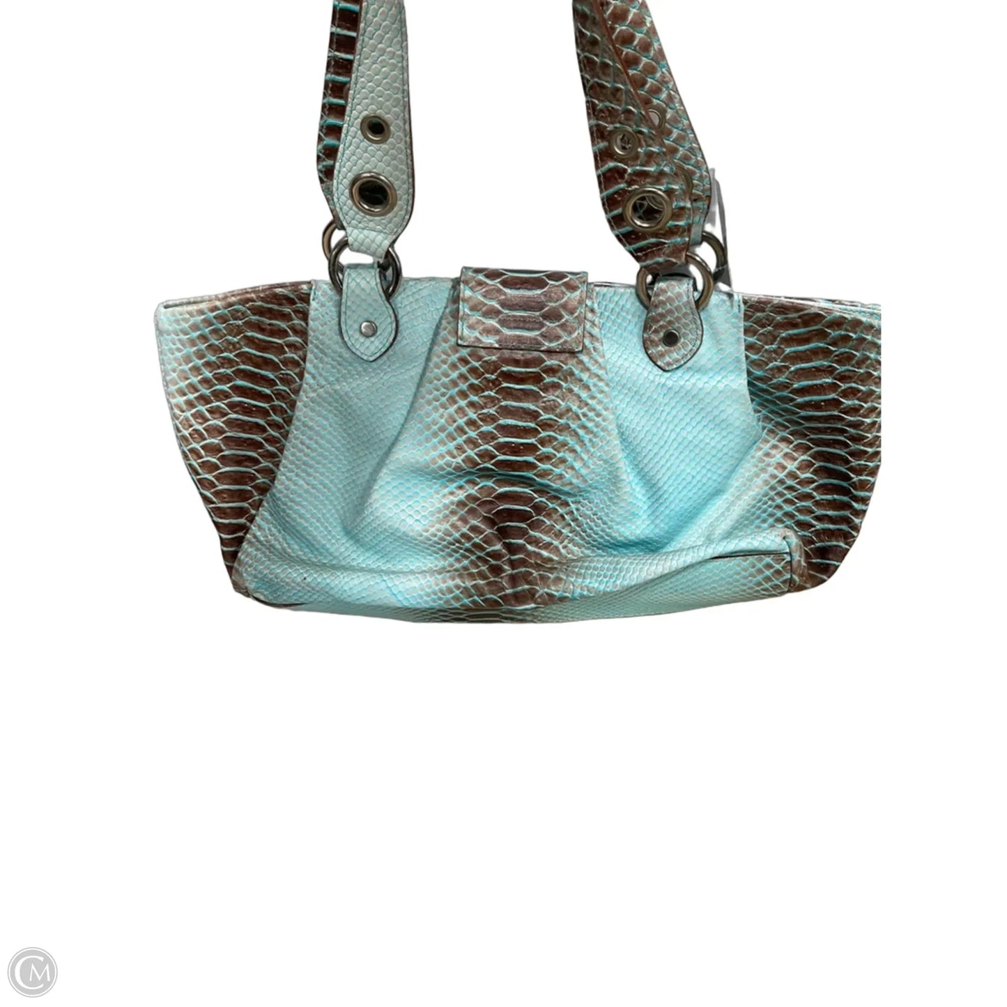 Handbag Leather By Cmb, Size: Medium