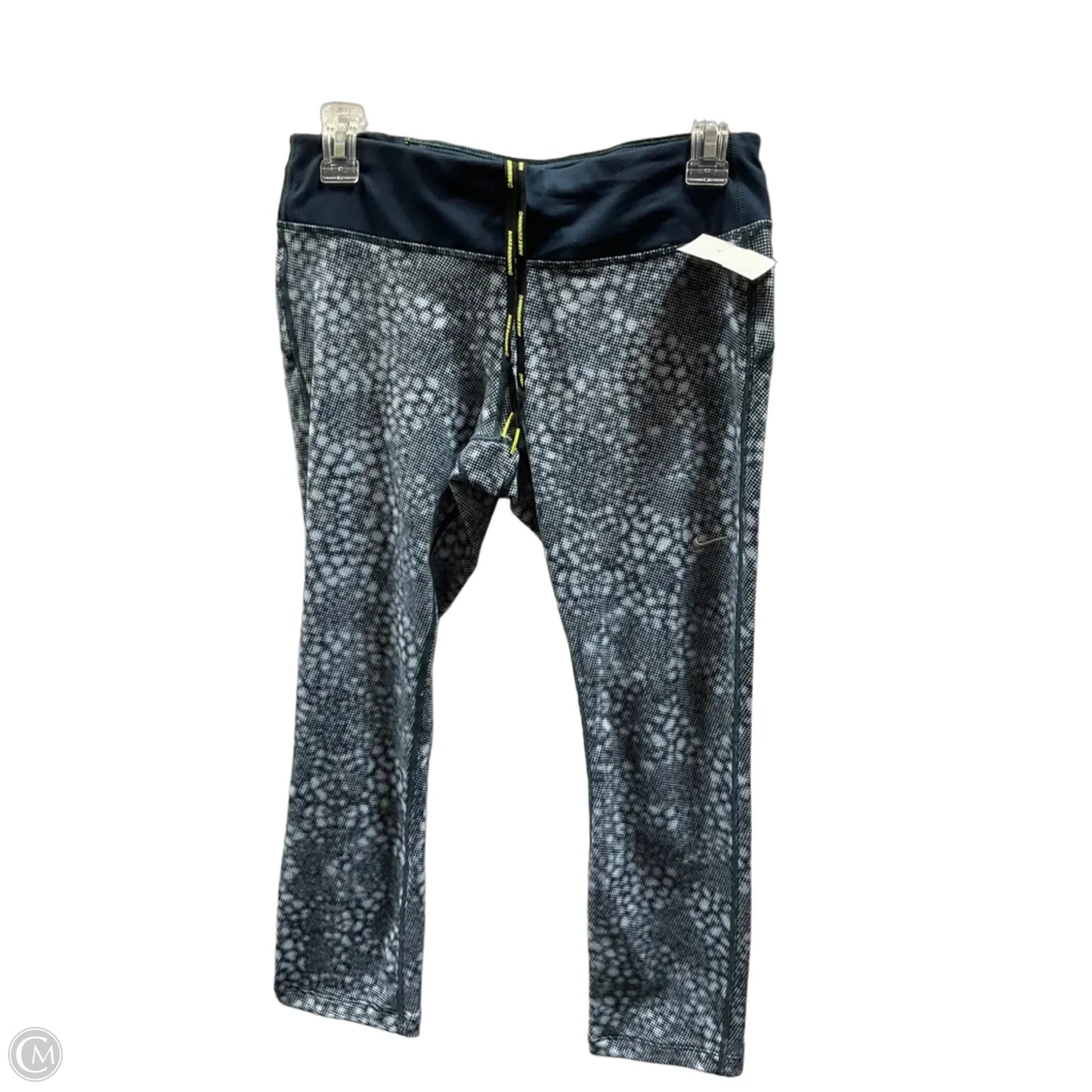 Athletic Capris By Nike Apparel In Blue, Size: M