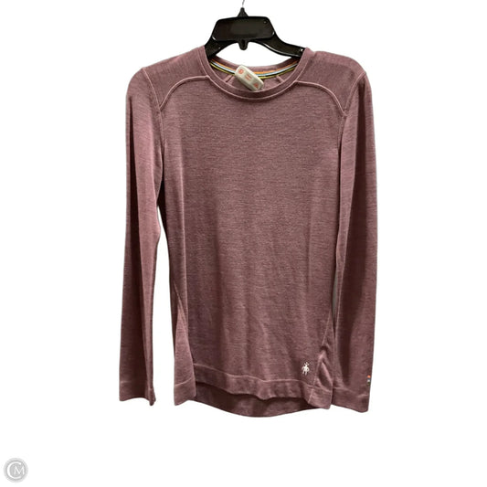 Sweatshirt Crewneck By Smartwool In Purple, Size: M