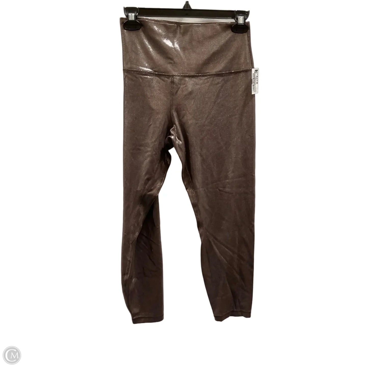 Athletic Leggings By Lululemon In Bronze, Size: 12